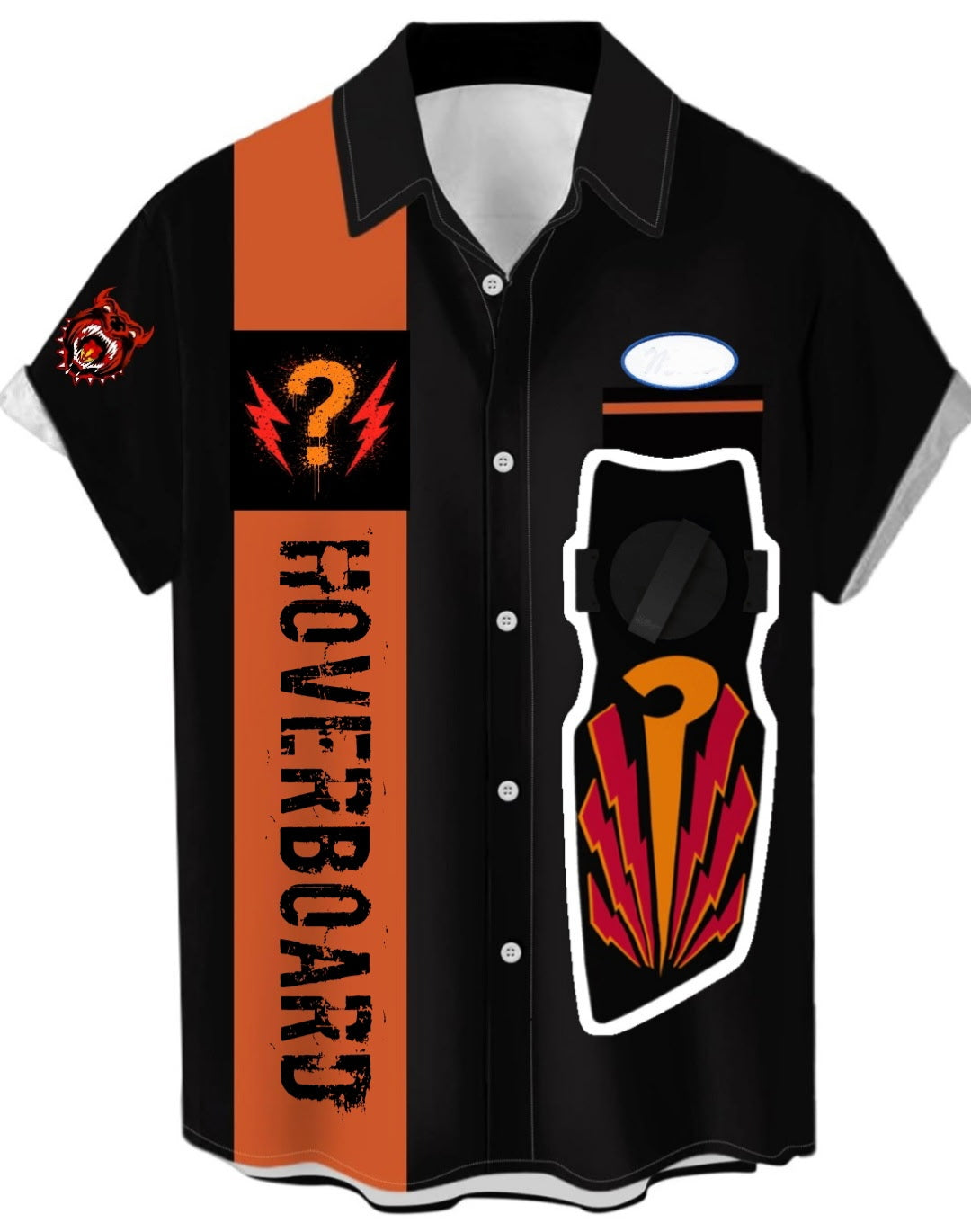 Tech Hooverboard bowling shirt