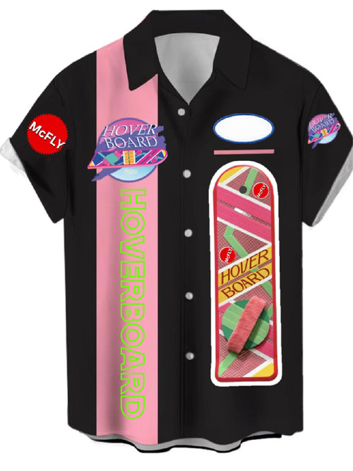 Hoover board bowling shirt