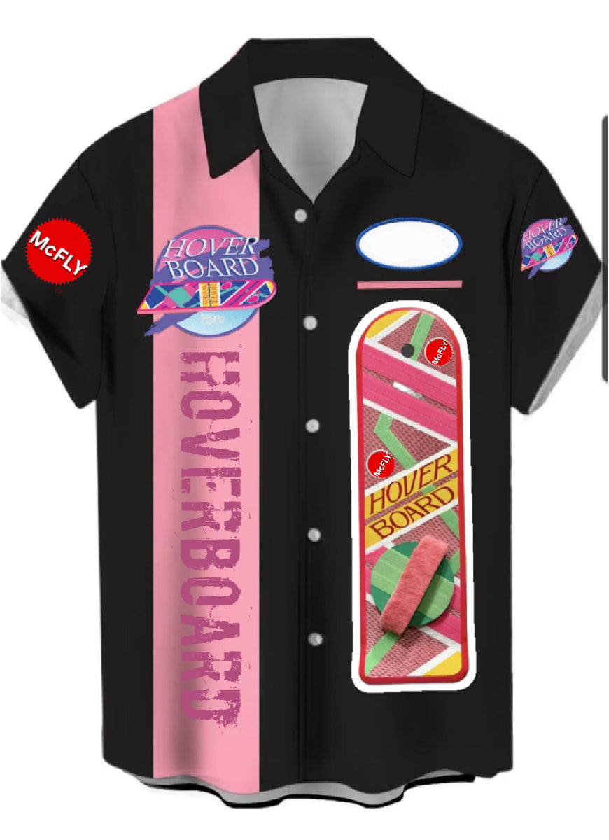 Hoover board bowling shirt